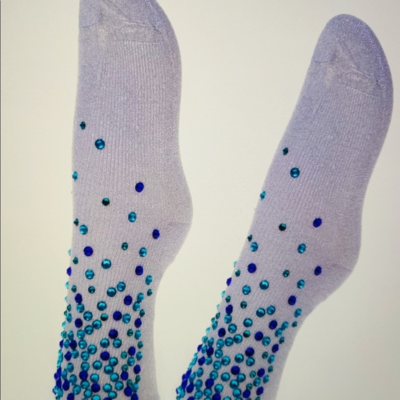 RHINESTONE COTTON SOCKS - Picture 5 of 7